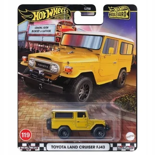 Hot Wheels Premium Boulevard Samochodzik Autko Pojazd 1:64 119 Toyota Land Cruiser FJ43 3+ - Samochody i pojazdy dla dzieci - miniaturka - grafika 1