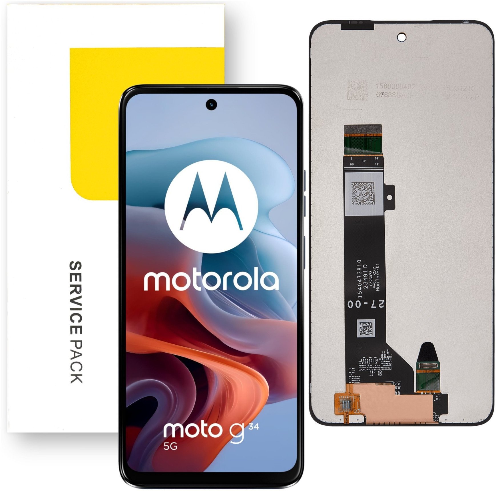 Wyświetlacz do Motorola Moto G34 5G LCD XT2363-2 Oryginał Mobilepart