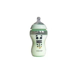 Butelka dekorowana zielona Tommee Tippee 340 ml - Butelki dla niemowląt - miniaturka - grafika 1