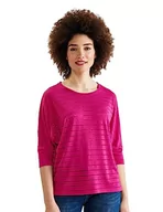 Koszulki i topy damskie - Street One T-shirt damski rękaw 3/4, Nu Pink, 38 - miniaturka - grafika 1
