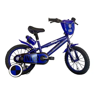 MONDO Toys rower dziecięcy 14, czarny, jasnoniebieski, FC inter-25639, Bike Inter Milano - Rowery - miniaturka - grafika 1
