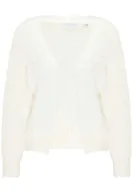 Kurtki damskie - usha WHITE LABEL Kurtka damska z dzianiny 15611150, biały, XL/XXL - miniaturka - grafika 1