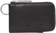 Portfele - Calvin Klein Damski uchwyt na karty z wytłoczonym logo K60K612441, czarny (Ck Black), jeden rozmiar, Czarny (Ck Black), Rozmiar Uniwersalny - miniaturka - grafika 1