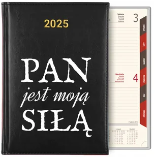 KALENDARZ CZARNY DZIENNY A5 2025 TERMINARZ PLANER DLA KSIĘDZA KATECHETY WZ - Notesy i bloczki - miniaturka - grafika 1
