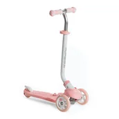 Hulajnogi - Hulajnoga trójkołowa dziecięca HUMBAKA Fun różowa HBK-KS001 - miniaturka - grafika 1