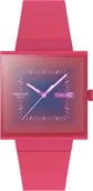 Zegarki męskie - Zegarek Swatch SO34R700 SQUARELY BERRY - miniaturka - grafika 1