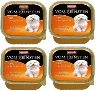 Animonda Dog Vom Feinsten Adult smak: drób i cielęcina 6 x 150g - Mokra karma dla psów - miniaturka - grafika 1