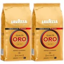 Lavazza Qualita Oro Kawa ziarnista palona Zestaw 2 x 1 kg - Kawa - miniaturka - grafika 1