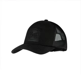 Odzież sportowa dziecięca - Czapka z daszkiem Buff Trucker Cap Kids Mitt Black - grafika 1