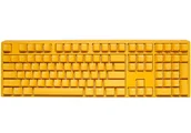 Klawiatury - Ducky One 3 Yellow Gaming Tastatur, RGB LED - MX-Red (US) Klawiatura Gamingowa DKON2108ST-RUSPDYDYYYC1 - miniaturka - grafika 1
