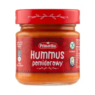Lumarko Hummus Pomidorowy Bezglutenowy 160 G! - Pasty warzywne - miniaturka - grafika 1