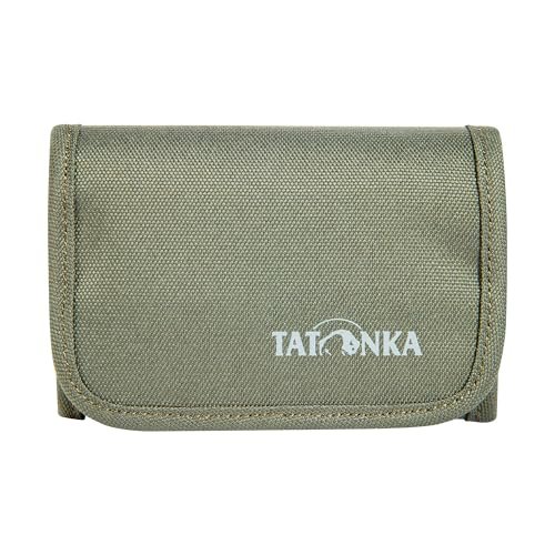 Tatonka Portfel RFID B – portfel z blokadą RFID – certyfikat TÜV – 9 x 12 x 2 cm, oliwkowy, 9 x 12 x 2 cm, Portfel z blokadą RFID