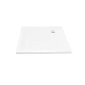Brodziki prysznicowe - Brodzik kwadratowy New Trendy Mild Stone 80x80x4,5 biały akryl B-0541 - miniaturka - grafika 1