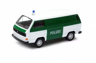 Welly Volkswagen T3 Van Polizei 1/34 - Samochody i pojazdy dla dzieci - miniaturka - grafika 1