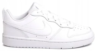 Buty Młodzieżowe Białe Sneakersy Nike Court Borough Low 2 BQ5448-100 r.38,5 - Sneakersy damskie Buty Młodzieżowe Białe Sneakersy Nike Court Borough Low 2 BQ5448-100 r.38,5 - Sneakersy damskie - miniaturka - grafika 1