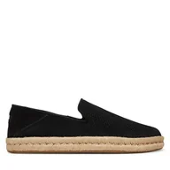 Espadryle męskie - Espadryle Toms Santiago 10021909 Czarny - miniaturka - grafika 1