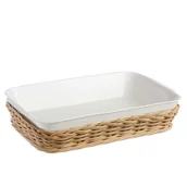Brytfanny - Wiklinowy Kosz Na Naczynie Do Zapiekania 31 Cm Midollino La Porcellana Bianca - miniaturka - grafika 1