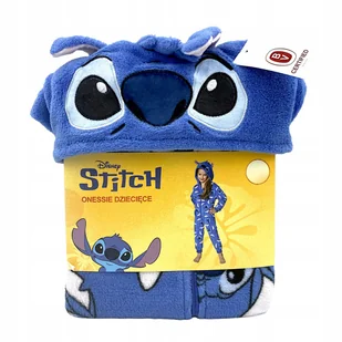 Disney Stitch Onessie dziecięce niebieskie 98-104cm 3-4 lata - Moda i Uroda OUTLET - miniaturka - grafika 1