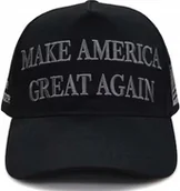 Czapki i chusty sportowe męskie - Czapka z daszkiem Make America Great Again Never Surrender Donald Trump - miniaturka - grafika 1