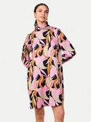 Sukienki - YAS Sukienka codzienna Cilea 26035391 Szary Relaxed Fit - miniaturka - grafika 1