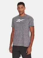 Koszulki męskie - Reebok T-Shirt Vector Standard RK25179CCM Szary Regular Fit - miniaturka - grafika 1