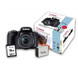 Canon Powershot SX70 HS czarny (3071C002) - Aparaty Cyfrowe - miniaturka - grafika 1