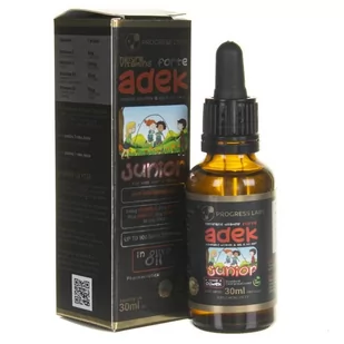 Progress Labs Progress Labs ADEK Junior FORTE dla dzieci - 30 ml PL414728 - Suplementy naturalne - miniaturka - grafika 1