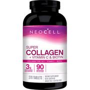 Witaminy i minerały - NeoCell, Super Collagen + Vitamin C & Biotin, 270 tabl. - miniaturka - grafika 1