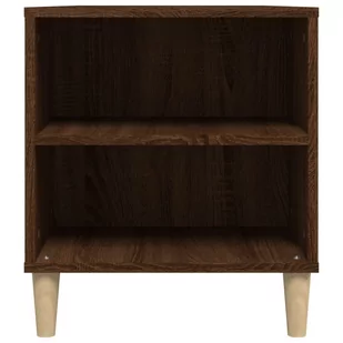 Lumarko Szafka pod TV, brązowy dąb, 102x44,5x50 cm - Szafki RTV - miniaturka - grafika 9