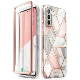 Supcase COSMO ETUI NA SAMSUNG GALAXY S21 MARBLE 17574 - Etui i futerały do telefonów - miniaturka - grafika 1