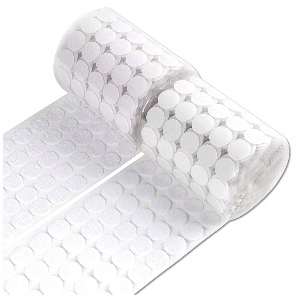 Mocny RZEP samoprzylepne KÓŁKA z klejem Taśma 20mm okrągłe 600szt obrazów