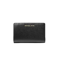 Portfele - portafogli donna michael kors - md snap za wallet - nero - miniaturka - grafika 1