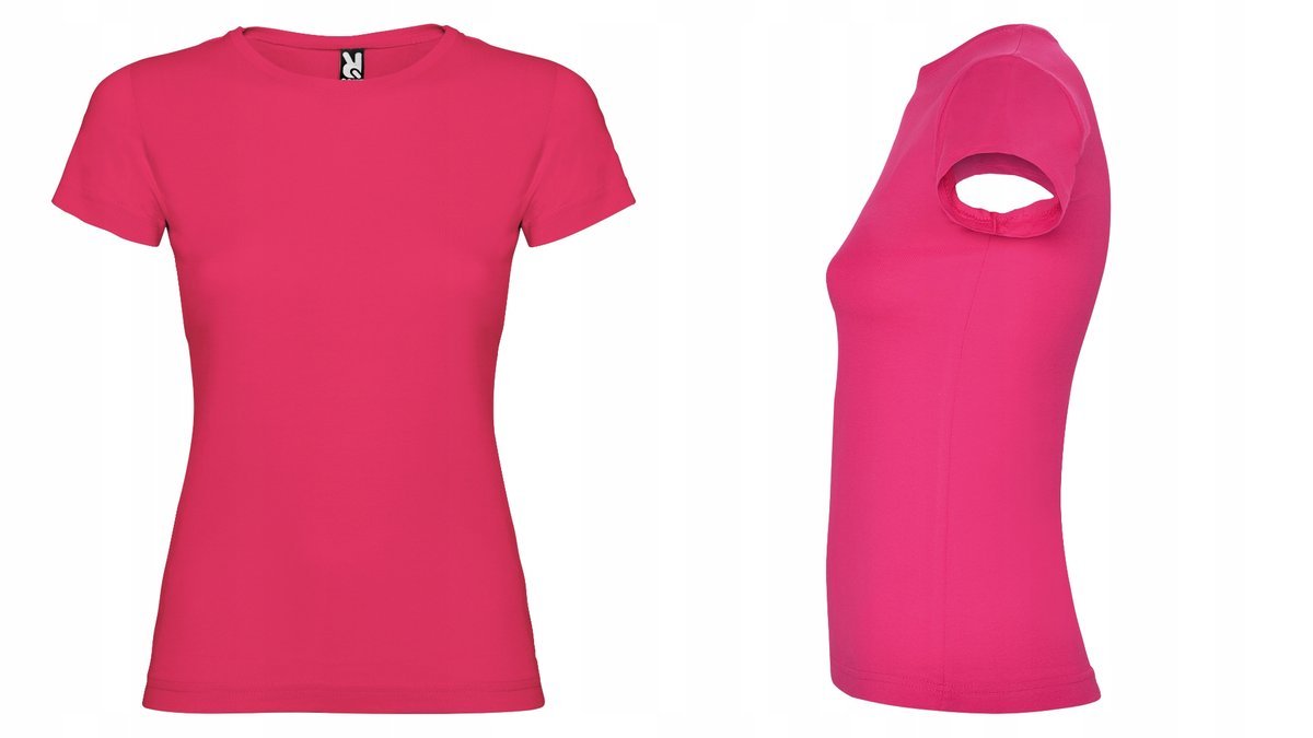 T-shirt Koszulka Dziewczęca MIĘKKA BAWEŁNA Roly JAMAICA 6627 RÓŻ Rosett 92