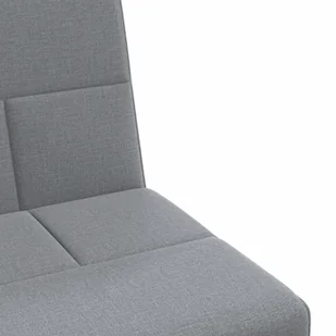 Sofa rozkładana L, jasnoszara, 255x140x70 cm, tkanina Lumarko! - Narożniki - miniaturka - grafika 9