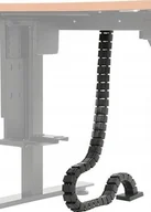 Maskownice do kabli - Organizer Zdesk PIONOWY KANAŁ KABLOWY DO BIURKA, ORGANIZER KABLI - miniaturka - grafika 1