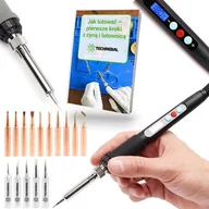 Lutownice - Lutownica Precyzyjna Kolbowa 60W Regulacja Temperatury 15 Grotów Aluminium Miedź - miniaturka - grafika 1