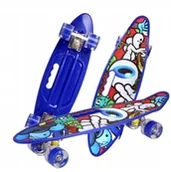 Deskorolki - Deskorolka Fiszka Fish Penny Koła Led - miniaturka - grafika 1