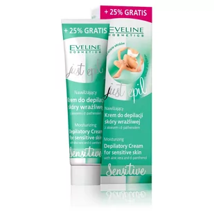 Eveline Cosmetics Nawilżający krem do depilacji skóry wrażliwej - Cosmetics Just Epile Nawilżający krem do depilacji skóry wrażliwej - Cosmetics Just Epile - Depilacja - miniaturka - grafika 1