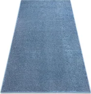 Wykładziny - DYWAN - WYKŁADZINA SANTA FE 74 gładki, jednolity, jednokolorowy niebieski 150x300 cm - miniaturka - grafika 1
