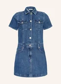 Sukienki - Tommy Hilfiger Sukienka Jeansowa blau - miniaturka - grafika 1