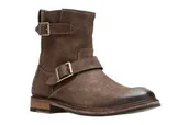 Botki męskie - Clarkdale Cash [brown nubuck] - rozmiar 48 - miniaturka - grafika 1