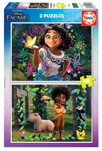 Trefl Puzzle 2x48 Nasze magiczne Encanto G3 Nowa - Puzzle - miniaturka - grafika 1