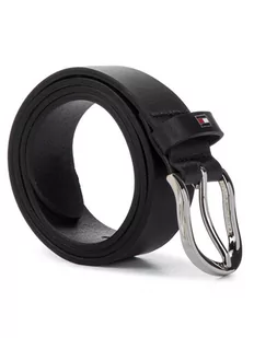 Tommy Hilfiger Pasek Damski New Danny Belt WW0WW11590 Czarny - Paski - miniaturka - grafika 1