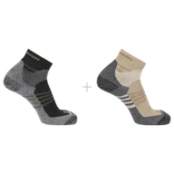Skarpetki sportowe męskie - SKARPETY SALOMON X ULTRA ACCESS QUARTER 2-PACK C22570 - miniaturka - grafika 1