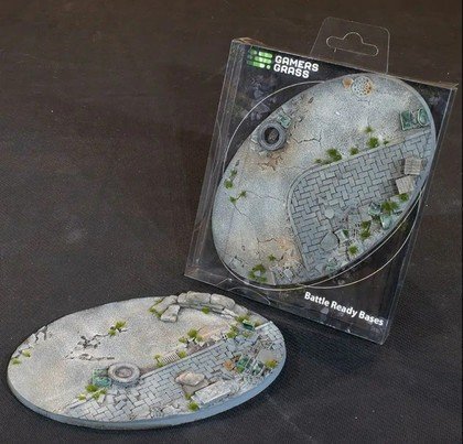 Gamers Grass Gamers Grass: Urban Warfare Bases Oval 170 mm 1 szt.