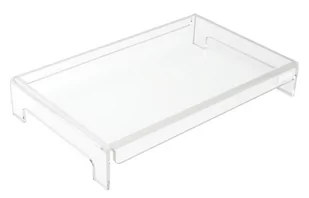 DESQ Stojak akrylowy pod monitor 1509 - Podnóżki, podpórki, podkładki - miniaturka - grafika 1