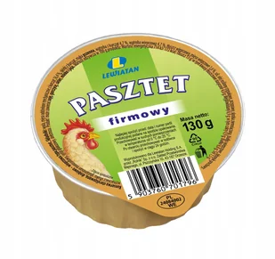 LEWIATAN PASZTET FIRMOWY 130G - Pasty warzywne - miniaturka - grafika 1