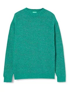 Swetry męskie - United Colors of Benetton Sweter męski, Zielony 708, XS - grafika 1