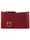 Pinko Skórzany portfel w kolorze bordowym - 13 x 8 x 1 cm