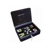 Sejfy i kasy pancerne - WEDO Przenośna kasetka na pieniądze 145 421X - miniaturka - grafika 1